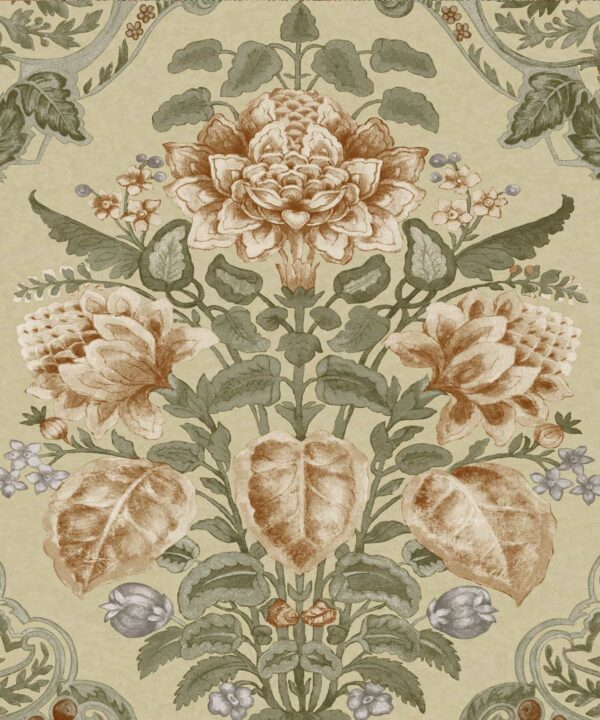 Sanskriti Mughal Floral Wallpaper - Image 2